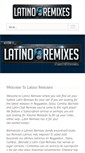 Mobile Screenshot of latinoremixes.com